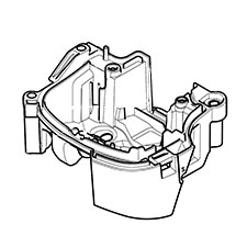 Makita 181-131-680 Bottom Blue, EA5000
