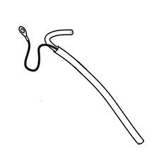 Makita 181-147-050 Ignition Cable, DCS510