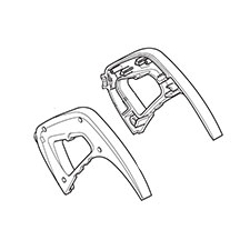 Makita 183826-6 Handle Set, 4131
