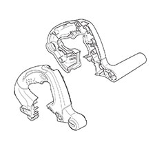 Makita 183D92-9 Handle Set, CA5000