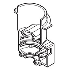 Makita 183F90-5 Motor Housing Set, XCV07