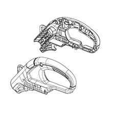 Makita 183H89-2 Handle Set, RU03