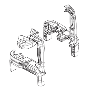 Makita 183L074 Housing Set, XRH07PTUN