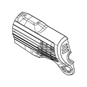 Makita 183M68-0 Rear Cover Set, GA5052