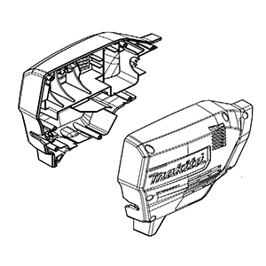 Makita 183N70-9 Housing Set, CRU03