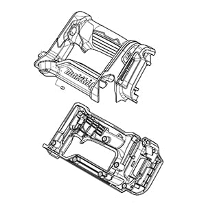 Makita 183R19-3 Handle Set