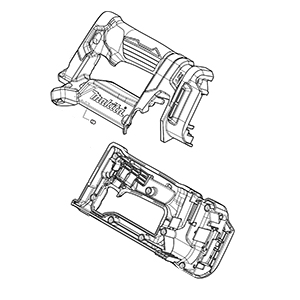 Makita 183R21-6 Handle Set