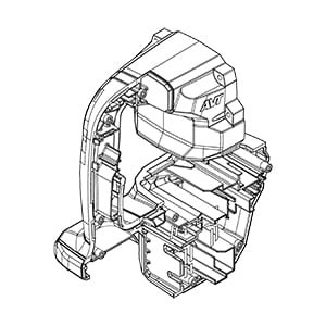 Makita 183S08-4 Housing Set, GMH01