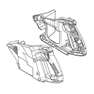 Makita 183S88-0 Hadle Set, GSR02