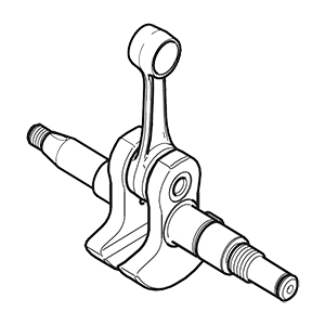 Makita 185-120-200 Crankshaft Cpl., EA5000P