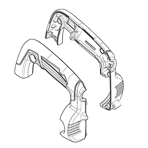Makita 187532-5 Handle Set, JN3201