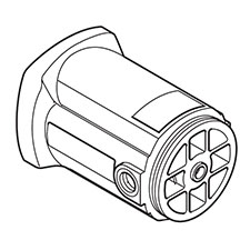 Makita 187584-6 Motor Housing Set