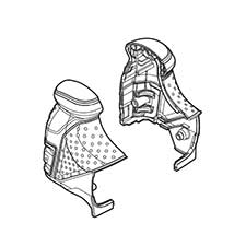 Makita 188290-6 Head Cover Set, 4351FCT