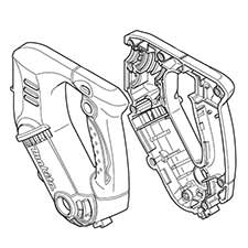 Makita 188305-9 Housing Set, 6844