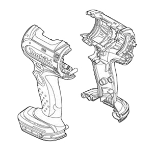 Makita 188543-3 Housing Set, BDF453HWL