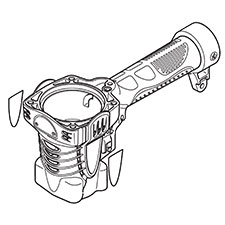 Makita 188655-2 Housing Set, AN911H