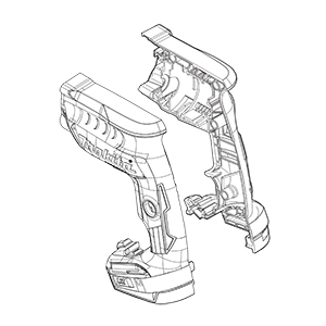 Makita 191K65-0 Housing Set, XSJ04
