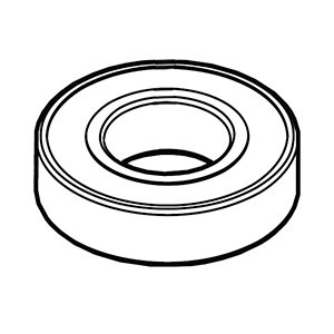 Makita 210254-3 Ball Bearing 6206LLB, GMH02