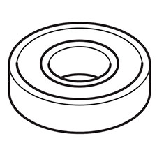 Makita 211500-7 Ball Bearing 6307LLU, HM1812