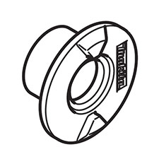 Makita 221427-3 Worm Gear, XCU02