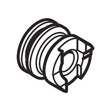 Makita 221482-5 Spur Gear 8, RH01