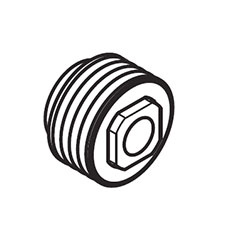 Makita 222172-3 V-pulley 4-24L, LXPK01