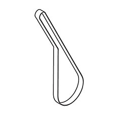 Makita 225101-5 Synchro Belt 15-756, LS1019L