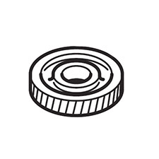 Makita 226605-0 Helical Gear 38, HR4001C