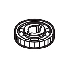 Makita 226655-5 Helical Gear 36, HR4510C