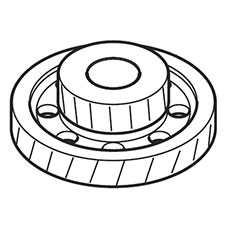 Makita 226834-5 Gear Cpl. 23-59, HM1812