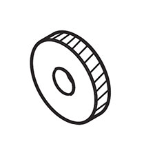 Makita 227156-6 Spur Gear 52, BSS610