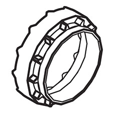 Makita 227162-1 Internal Gear 50, BTP140