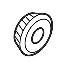 Makita 227528-5 Spiral Bevel Gear 22, 6844