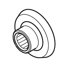Makita 227605-3 Spiral Bevel Gear 22, EN4950H
