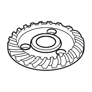Makita 227636-2 Spiral Bevel Gear 37