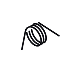 Makita 231661-7 Torsion Spring 9, XDS01