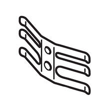 Makita 232229-2 Leaf Spring
