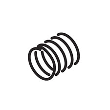 Makita 232407-4 Compression Spring 9, XNB02