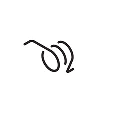 Makita 232412-1 Torsion Spring 11, LS1019L