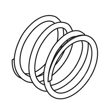 Makita 232524-0 Compression Spring 25 A, DTDA070