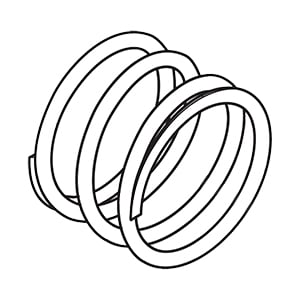 Makita 232527-4 Compression Spring 25 D, DTWA100