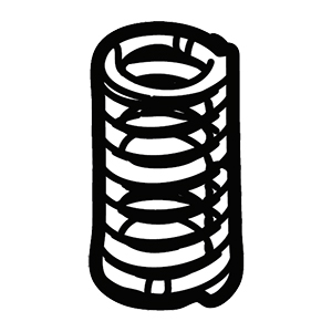 Makita 2325575 Compression Spring 4, XPG01