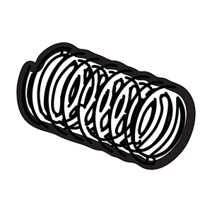 Makita 232561-4 Compression Spring 5, XKH01