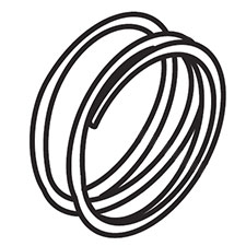 Makita 233462-9 Comp. Spring 41, BTP140