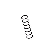Makita 233492-0 Compression Spring 2, AN911H