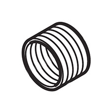 Makita 233922-1 Lock Spring 24, 4112H