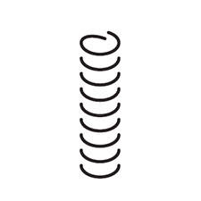 Makita 234312-1 Compression Spring 7, AN635H