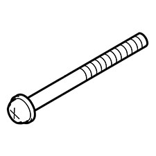 Makita 251486-3 Pan Head Screw M5X55 W/wr, EB7660