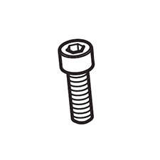 Makita 251547-9 Hex. Socket Head Bolt M8X25, LS1019L