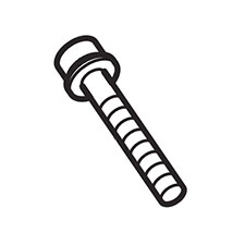 Makita 251578-8 H.s. Head Bolt M4X28 W/wr, XNB02